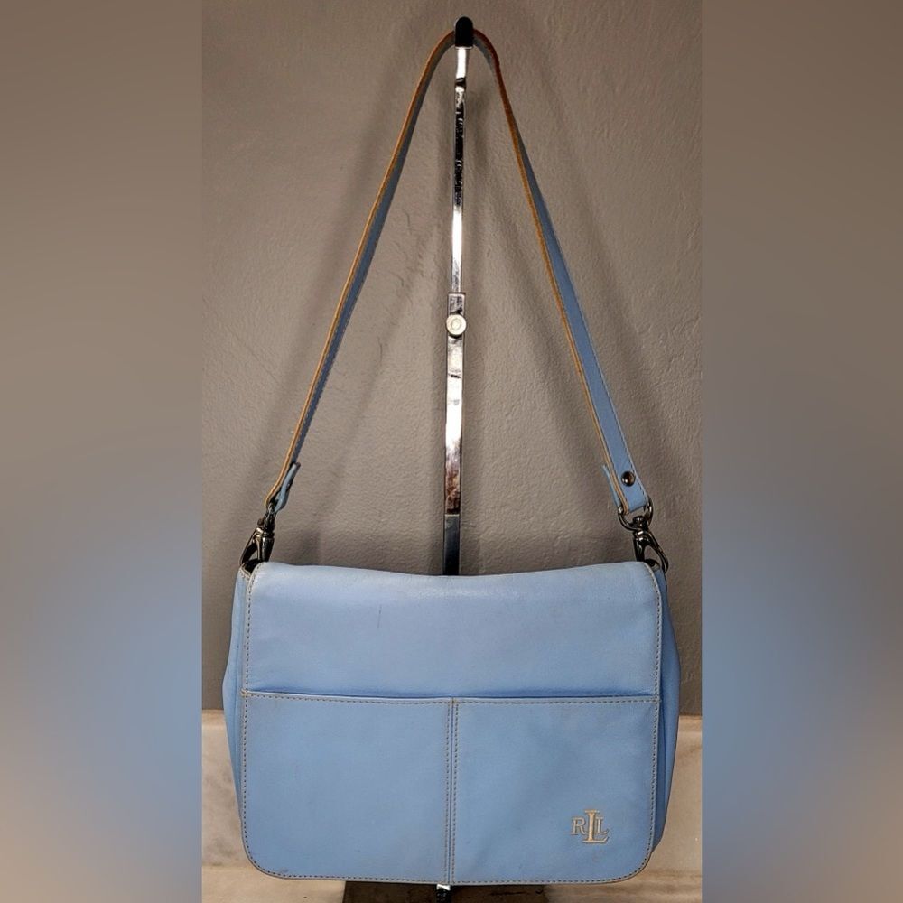 Vintage Lauren Ralph Lauren Baby Blue Purse